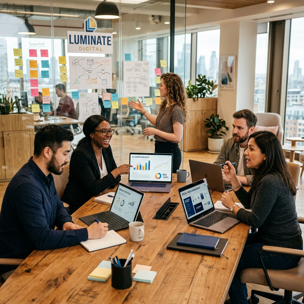 Click Boost Solutions Strategists Mapping Target Funnel